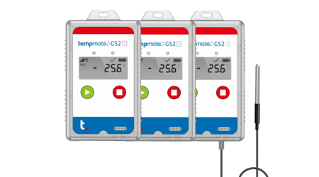 Picture of Tempmate -GS2 - Real-Time Temperature, RH & Light Data Logger